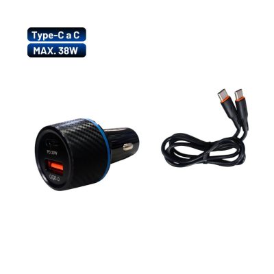 Cargador de carro para celular 38W