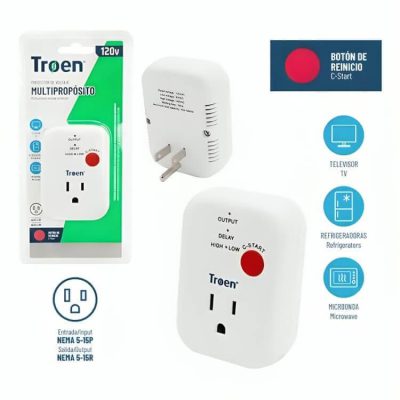 Protector de voltaje para electrodomesticos 120V-15A 1800W