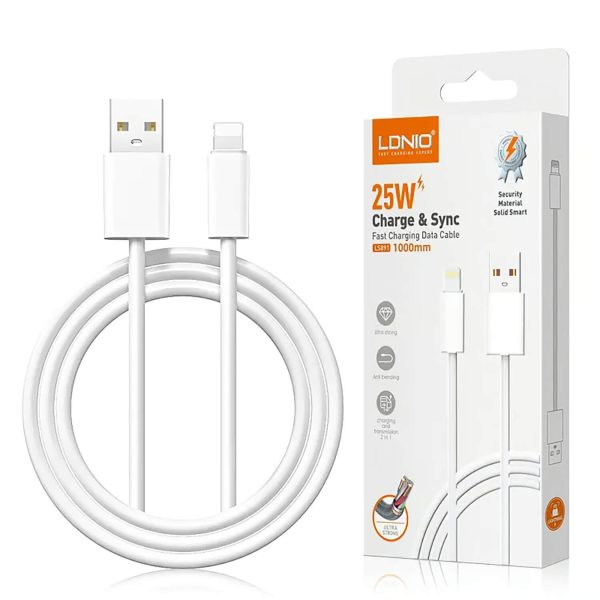 Cable de celular de iphone de 25w