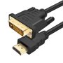 Cable hdmi a dvi (24+1) version1.4 - 1.5metro