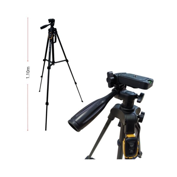 Tripode Multifuncional, potente y estable.  Con control remoto Bluetooth - Imagen 2