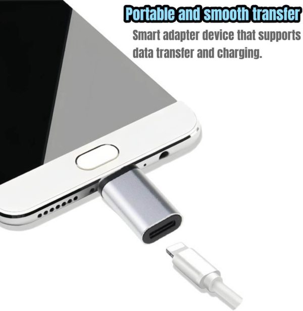 Adaptador iphone hembra A usb-c macho - Imagen 4