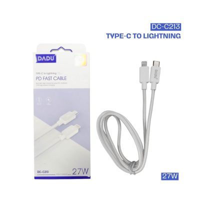 Cable para celular Tipo-C a Lightning de 27W