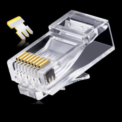 Conector rj45 cat6 – de sin blindaje 8p8c