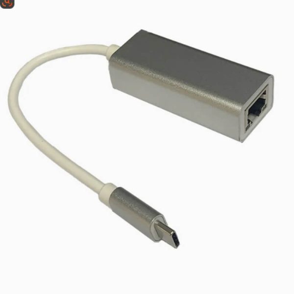 Adaptador tipo c a rj45 lan 10/100m
