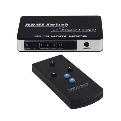 Splitter hdmi version 2.0 3 entrada – 1 salida 4K*2K full hd