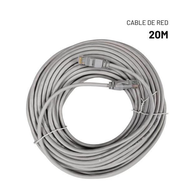 Cable De Red Categoria 6E 20Metro - Imagen 2