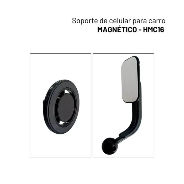 Soporte magnético de celular para carro - Imagen 2