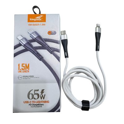 Cable recargar rapido usb-c a iphone 65w