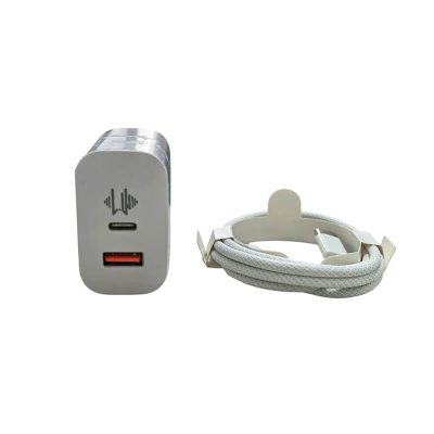 Cargador rapido QC3.0+ PD45W con cable tipoc a tipoc