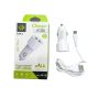 Cargador de carro para celular con cable USB-C