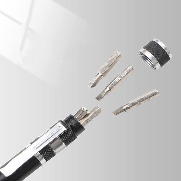 Kit de herramientas 8 in 1 destornillador de bosillo magnético en forma de bolígrafo - Imagen 3
