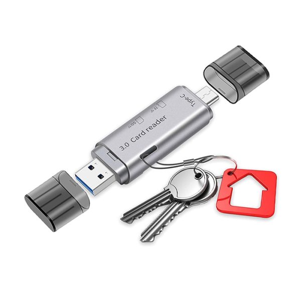 Hub Usb3.0/Usb-C A Sd/Micro-Sd Tf - Imagen 3