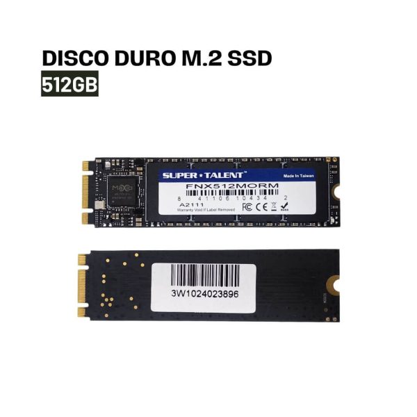 Disco Duro M.2 SSD 512GB Super Talent