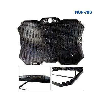 Cooler Pad para Laptop Gaming de 6 Ventiladores