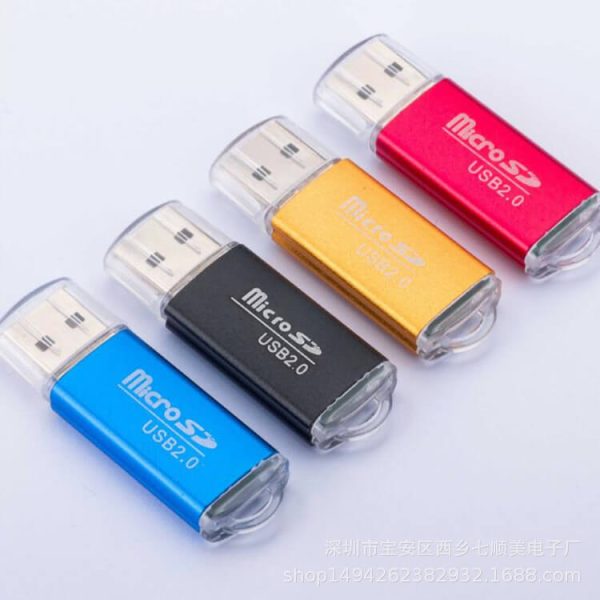 Lector de memoria USB SD/TF/M2