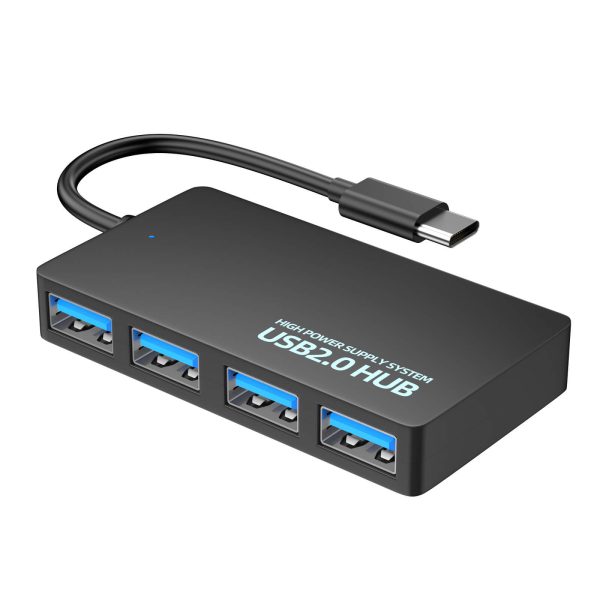 Adaptador hub Usb-C A 4-Port Usb
