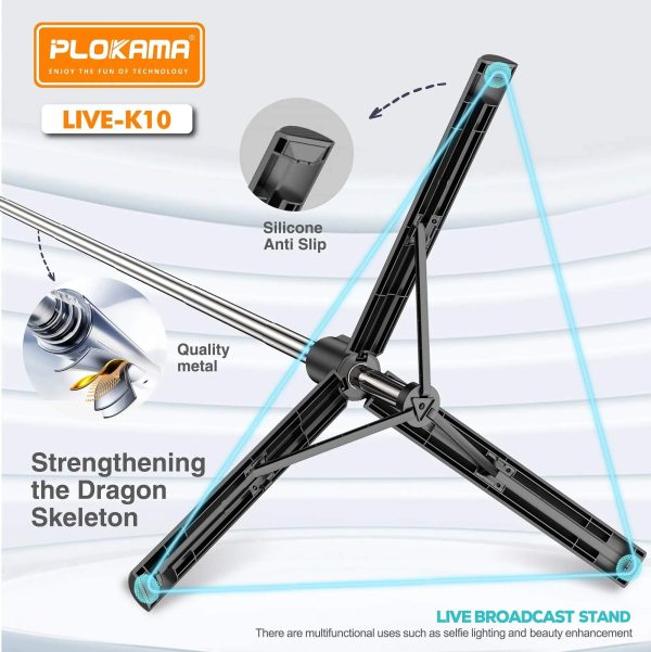 Tripode Selfie PLOKAMA Live-K10 2M - Imagen 5