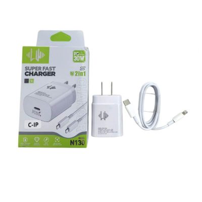 Cargador rapido PD30W con cable tipoc a iphone