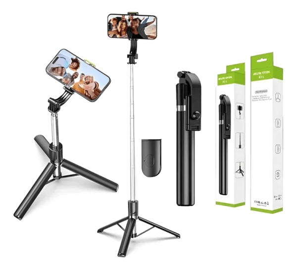 Tripode Selfie Stick con control Bluetooth R1-L