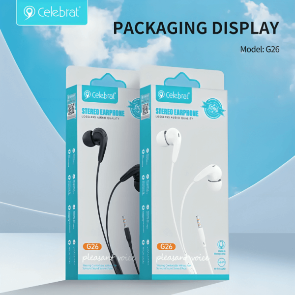 Auriculares con cable de 3,5 mm