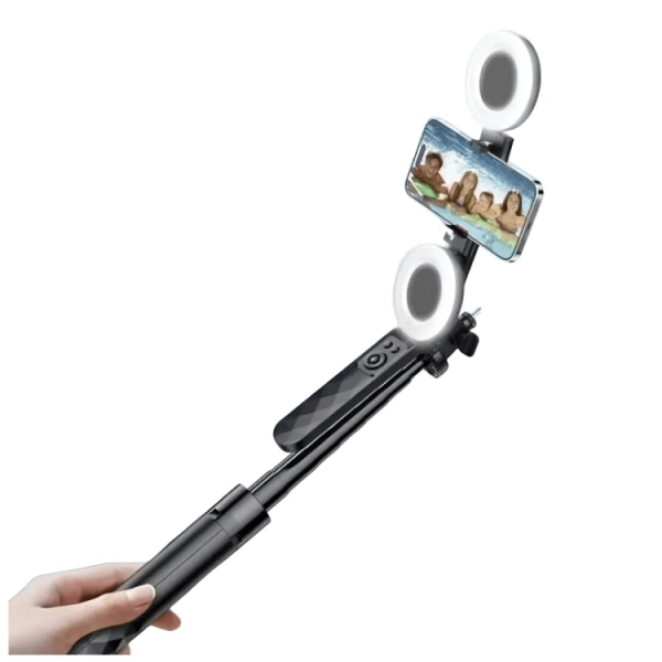 Tripode Selfie Bluetooth con Control Remoto PLOKAMA Live-P10 Pro 1.8M - Imagen 4