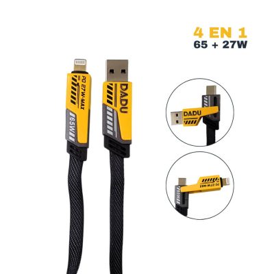 Cable de carga rápida universal 4 en 1 PD 65W