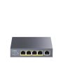 Cudy GS1005P Switch PoE+ Gigabit 5 Puertos (4× PoE + 1× Uplink), 60 W