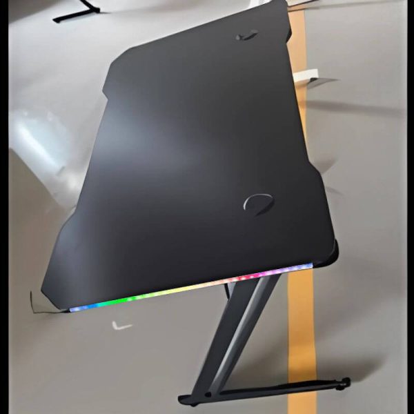 Escritorio para juegos con luces led 1200*600*730mm - Imagen 2