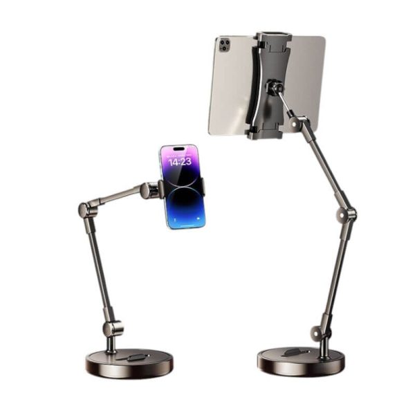 Soporte 2 en 1 para Teléfono y Tablet - Rotación 360° - Imagen 2