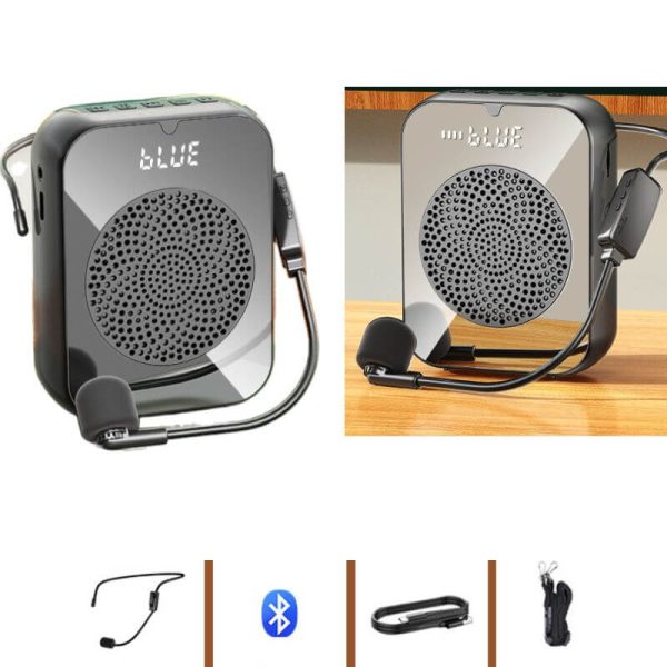 Amplificador de Voz Portátil Bluetooth
