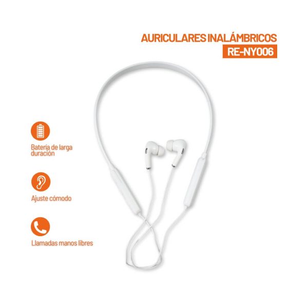 Auriculares Inalámbricos con banda para el cuello - Imagen 2