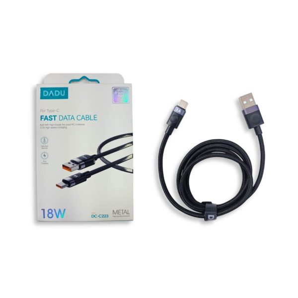 Cable para celular de carga y datos USB-C de 18W