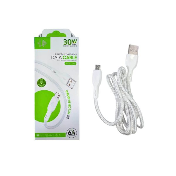 Cable de carga para celular Micro USB 30W