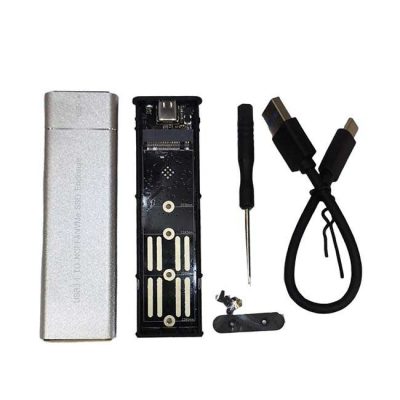 Caja Externa para SSD NGFF y NVMe M2 – USB 3.0