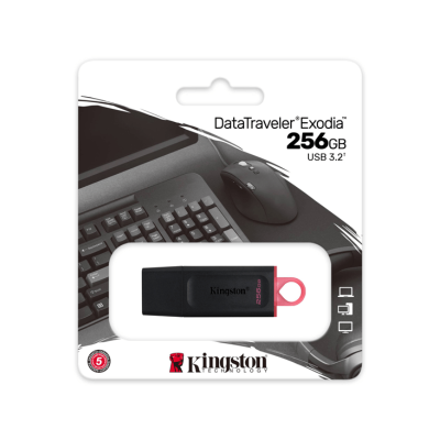 Memoria usb kingston data traveler exodia m usb 3.2 256gb