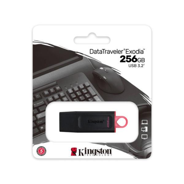 Memoria usb kingston data traveler exodia m usb 3.2 256gb
