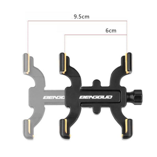 Soporte De Celular Para Motocicleta, Holders De Metal - Imagen 3