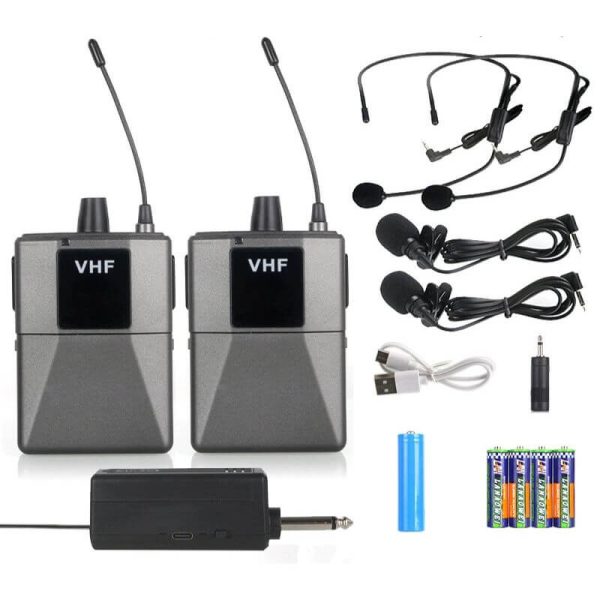 Micrófono Inalámbrico VHF Profesional