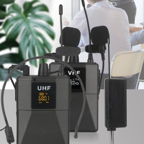 Micrófono Inalámbrico VHF Profesional - Imagen 2