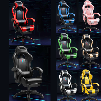 Silla gaming con reposapiés