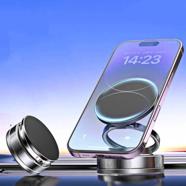 Soporte magnético para teléfono de automóvil al vacío