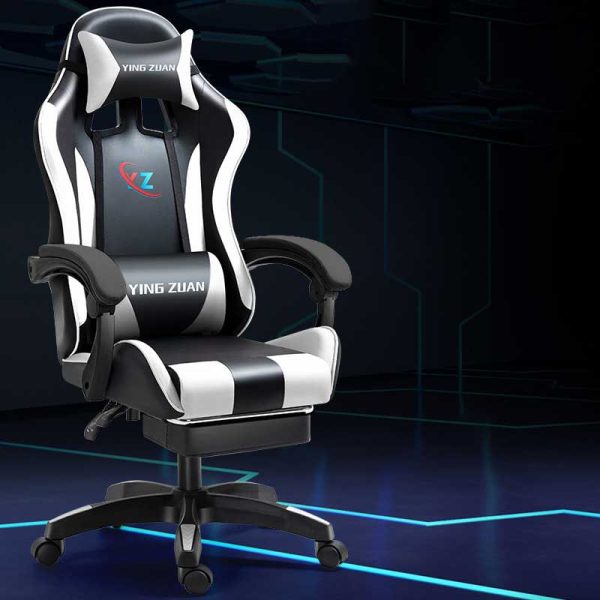 Silla gaming con reposapiés - Imagen 8