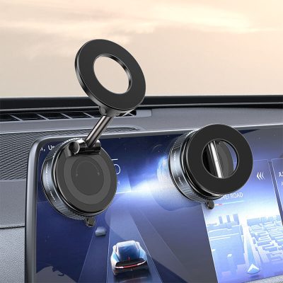 Soporte magnético para teléfono de automóvil al vacío
