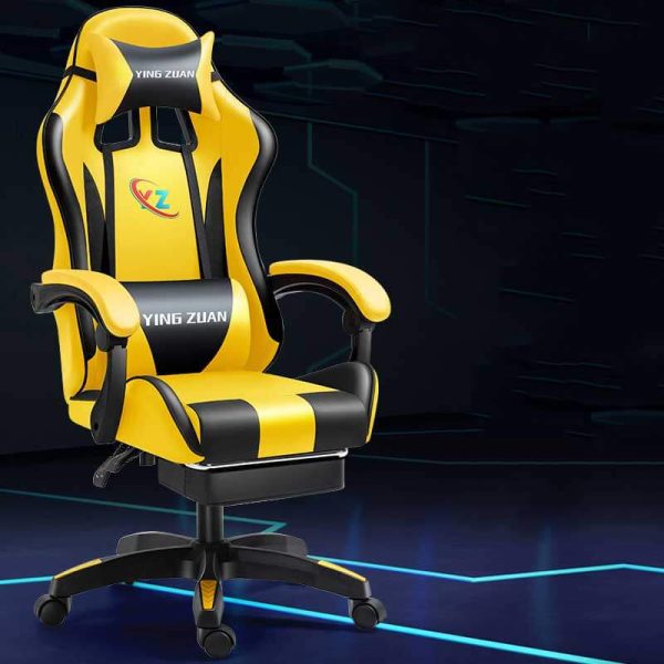Silla gaming con reposapiés - Imagen 7