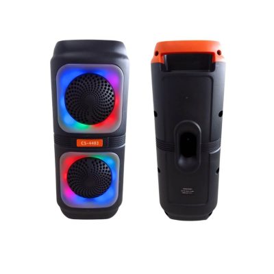 Bocina Bluetooth con Sonido Potente y Modos de Luz Multicolor – 4403
