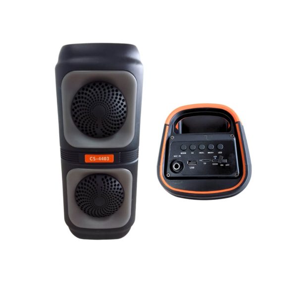 Bocina Bluetooth con Sonido Potente y Modos de Luz Multicolor - 4403 - Imagen 2
