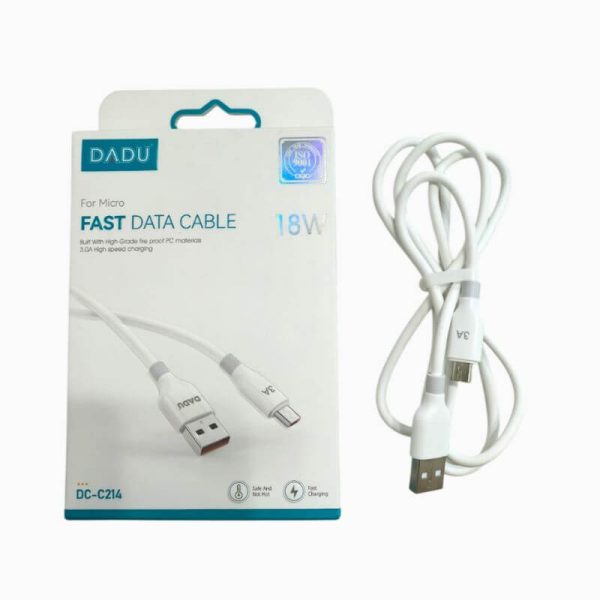 Cable para celular de carga y datos micro usb de 18W
