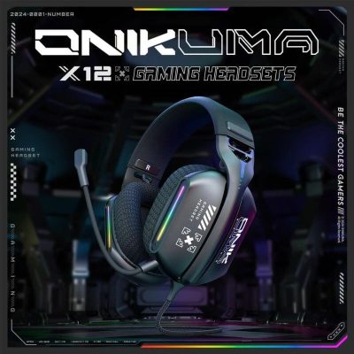 ONIKUMA X12 – Audífonos Gamer con Micrófono