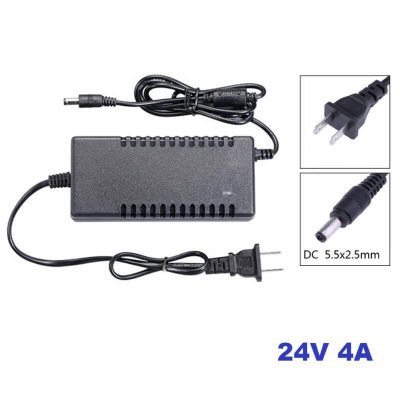 Cargador 24v 4a 96w 5.5*2.5mm